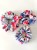 Różowo niebieska scrunchie
